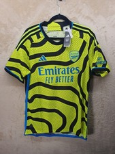 Arsenal Adidas Authentic Heat Rdy Player Issue Large 2023/24 Away Shirt BNWT