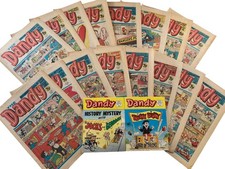 Dandy Comic Collection Vintage British Comic Strip Set Classic