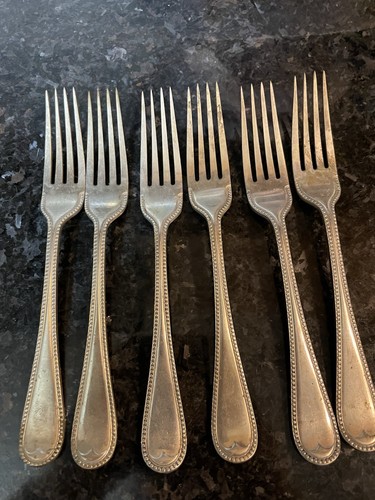 Nevada silver forks - silver, 6