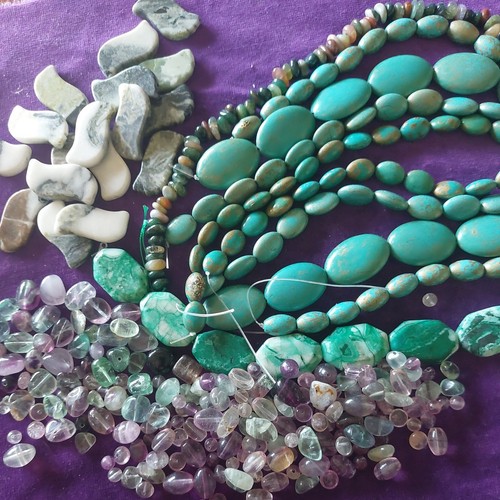 Job lot gemstones for - lot, of
