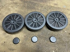 Peg Perego 6v Thomas The Tank Engine Ride on Train - SPARE PARTS - WHEELS Black