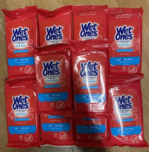 Packs wet ones fresh - ones, scent