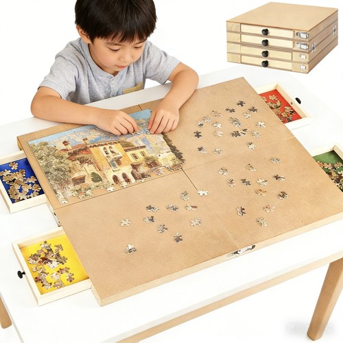 1000pcs foldable jigsaw puzzle - 1000pcs,