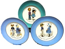 petticoats and pantaloons plates x3 vintage