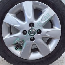 NISSAN Micra K12 15" ALLOY WHEEL AND TYRE  1HJ1A N084-555