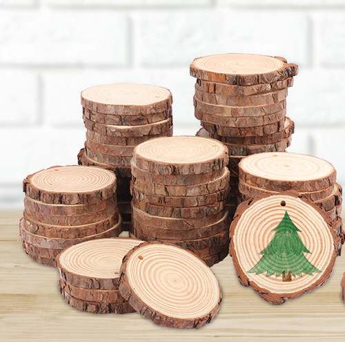 Pcs 6cm wood log - 5-6cm,