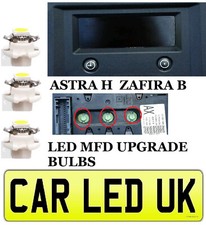 ✅ Vauxhall Zafira B ✅ 3 x LED Upgrade Clock Radio LCD Digital Display Bulbs