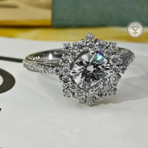Igi certified carat round - certified,