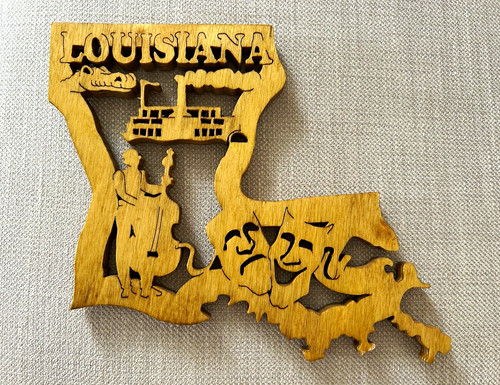 Wood wall hanging - hanging, plaque