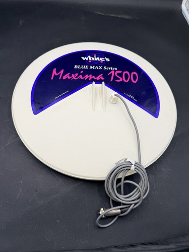 Whites metal detector - metal, max