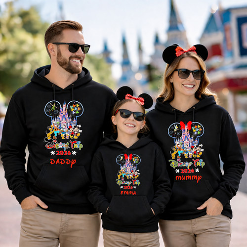 Family matching disney trip - family,