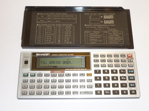 Vintage calculator sharp - vintage,