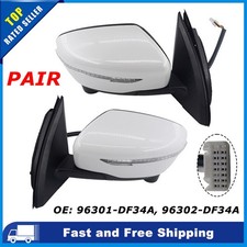 Door Wing Mirror Suit Nissan Qashqai J11 2014-2020 13Pins W/Camera Right & Left