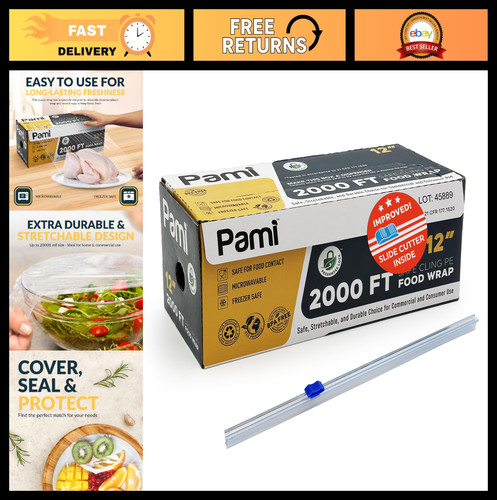 2000 ft plastic food - 12",