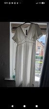 Long white summer dress - summer, dress,