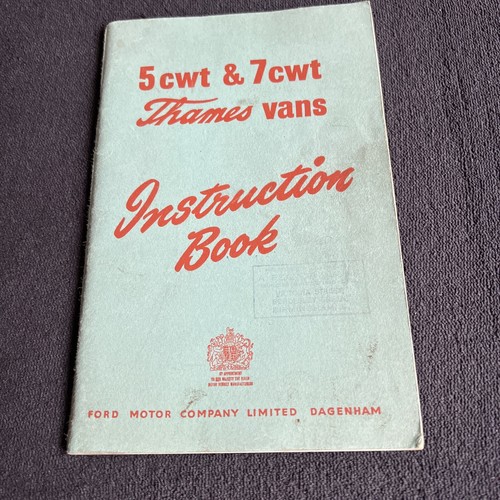Thames vans 5cwt and - , 7