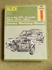 Audi 80  1972 to 1979  Haynes