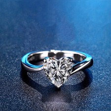 Beautiful Crystal Heart Stone