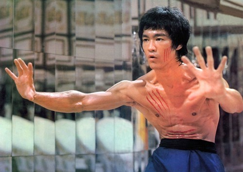 Glossy size print - bruce, lee