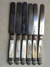 GAVET - 6 knives early 19th