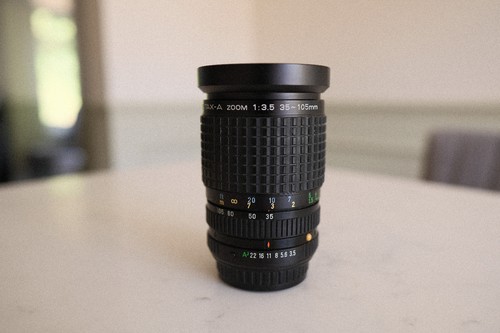 Pentax zoom 105mm f3 5 - pentax-a, f3.5