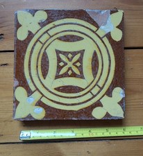 Victorian Red Encaustic Tile