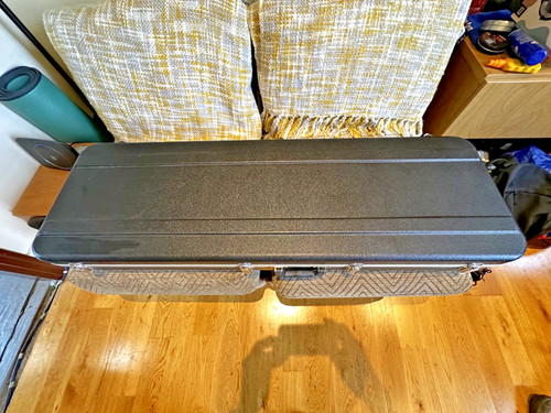 Hard shell electric bass - electric,
