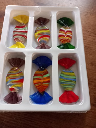 Murano glass sweets - murano, new.