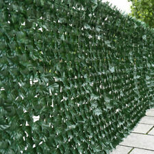 1m x 5m Artificial Hedge Ivy Leaf Garden Fence Roll Balcony Privacy Screen Cover