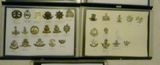 Military Badges Display Framed