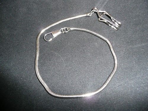 Brand new silver plated snake