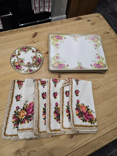 Royal albert napkins table - albert, napkins,