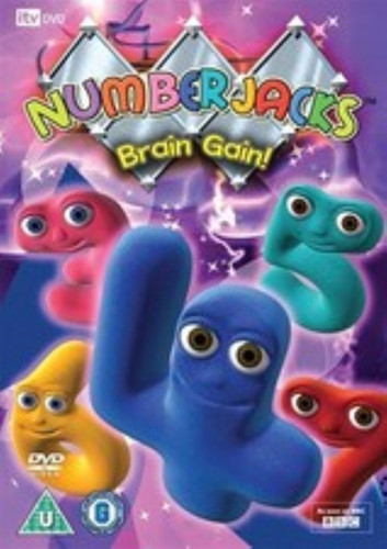 Numberjacks brain gain dvd - brain,