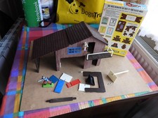 vintage 1/32 54mm boxed Britains Ranch farm wild west farm barn for soldiers ect