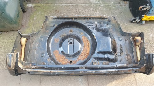 Ford capri mk3 boot - floor, rear