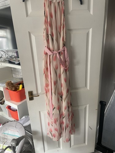 Floral print sleeveless maxi - floral,