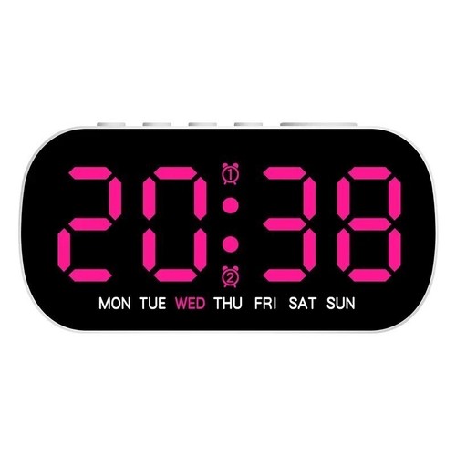 Plug digital alarm clock - digital,