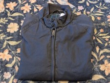 Men's Baracuta G9 Harrington Jacket Size 38 Regular Fit RARE Green Tartan Lining