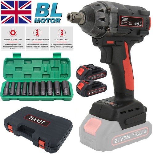 Cordless electric impact - 1/2",