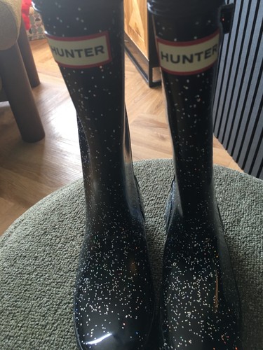 Hunter wellies size black - hunter,
