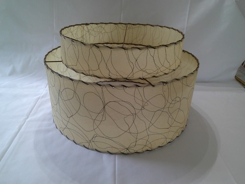 Vtg mcm two tier - vtg, 17"