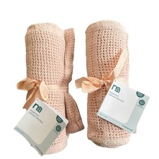 2x Mothercare Cellular Blanket