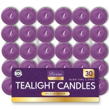 30 Scented Tea Light Candles