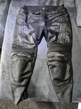 RST LEATHER SPORTS TOURING MOTORCYCLE TROUSERS JEANS SIZE UK38 S