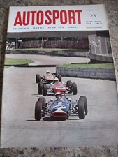 AUTOSPORT MAGAZINE OCT 1966 TRIUMPH ROOTES EAGLE-GURNEY WESLAKE V12 BURHAM ON SE