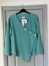 Sahara Linen Cross Button