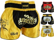 EVO MMA Muay Thai Fight Shorts Grappling Kick Boxing Cage Fighting gym training