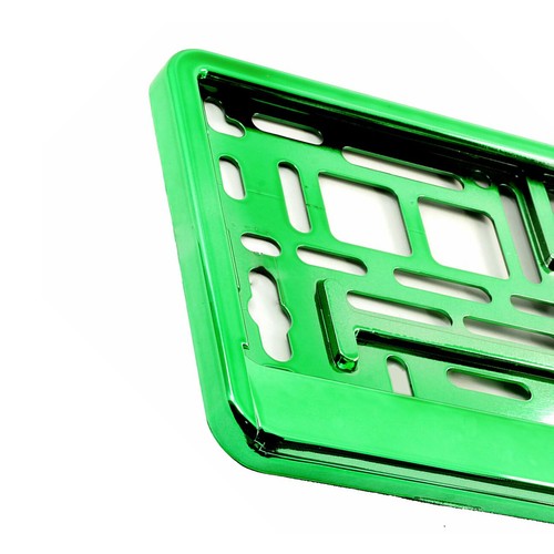 Green gloss chrome - green, number