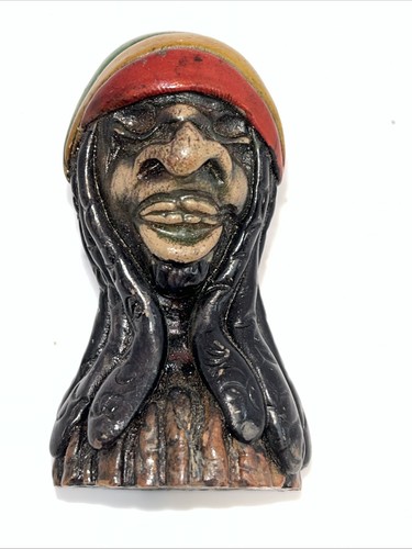 Rasta man pipe jamaican colors - rasta,