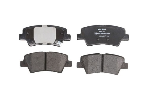 Brake pads set - rear, fits